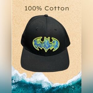 🆕Batman Black SnapBack Cap with Neon Logo
